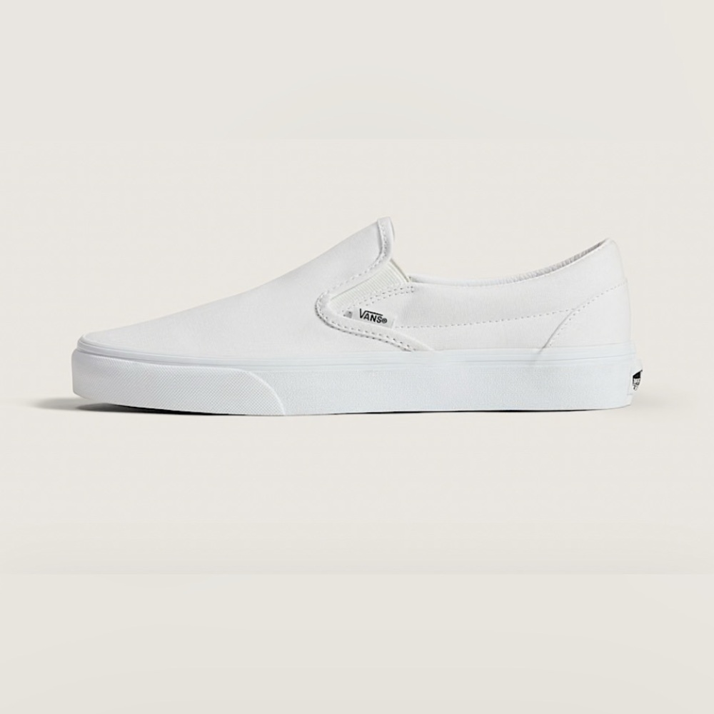 Vans Classic Slip-On Sneakers in White